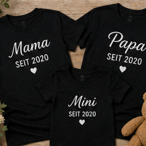 Familien Textilien personalisiert